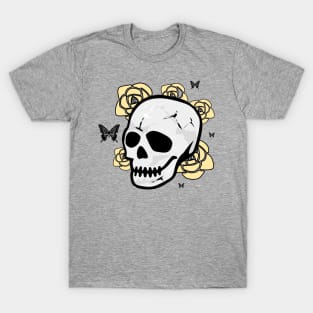 Skull flowers T-Shirt